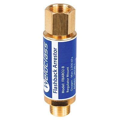 WELDCLASS FLASHBACK ARRESTOR REG/OXY THERM AS4603